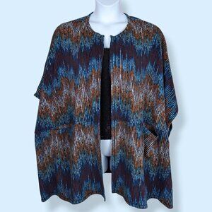 Cuddl Duds Colourful Fleecewear Blanket Poncho